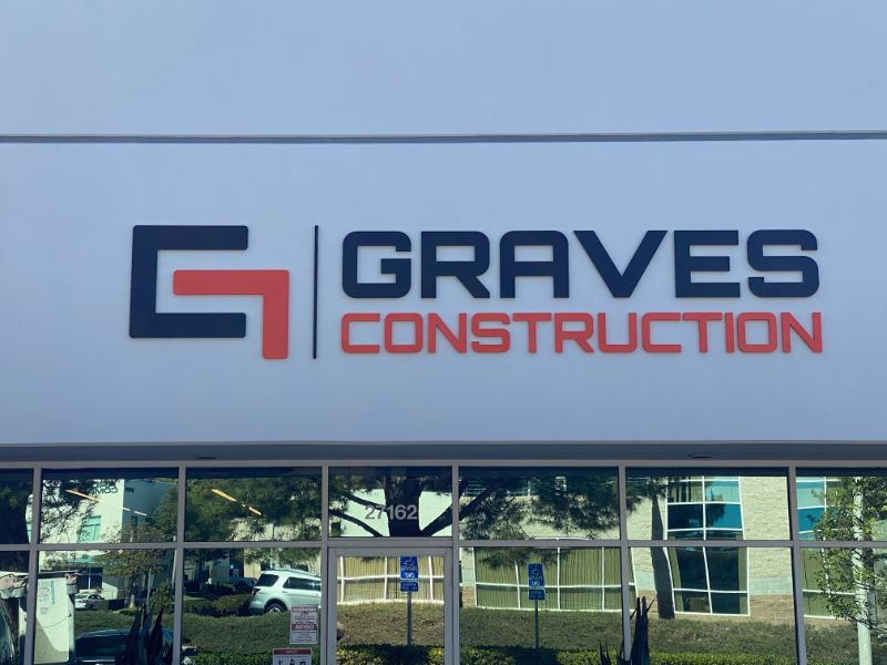 Building Letters in Foothill Ranch CA