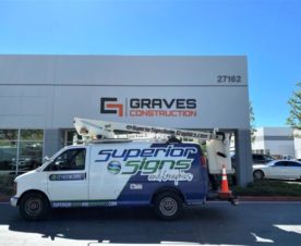 Building Signs in Foothill Ranch CA