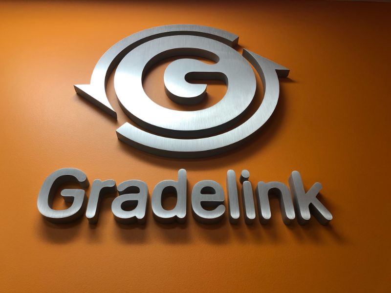 Lobby logo signs for offices in Orange County CA