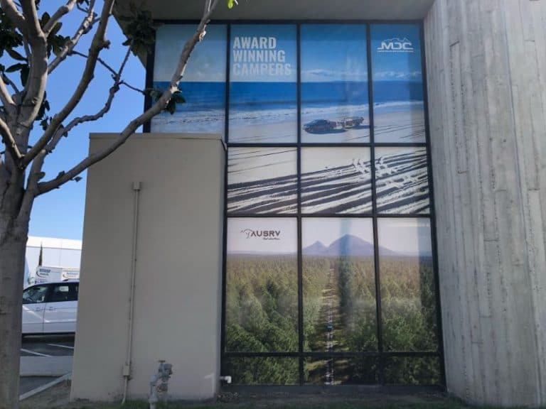 See through window graphics in Buena Park CA