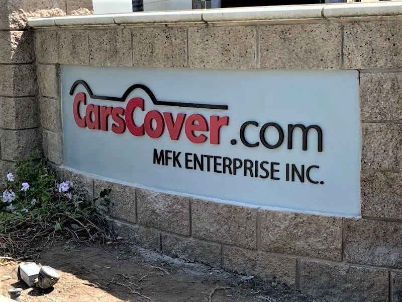 3d lettering for monument signs in LA County