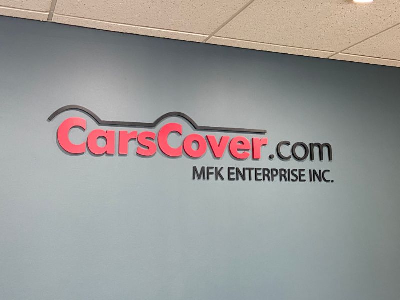 Interior 3D Lettering in Santa Fe Springs CA