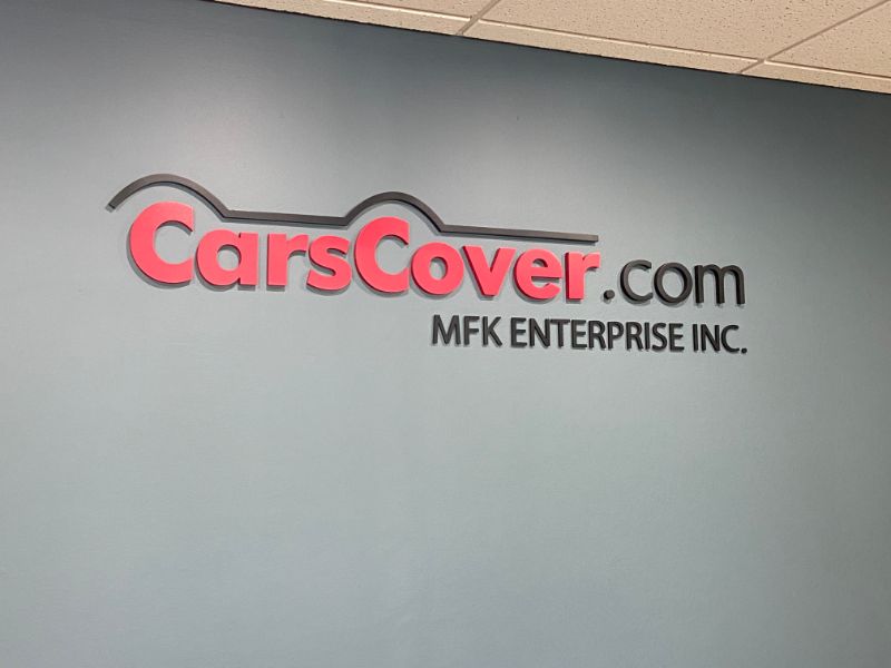 logo wall signs for offices in Los Angeles CA