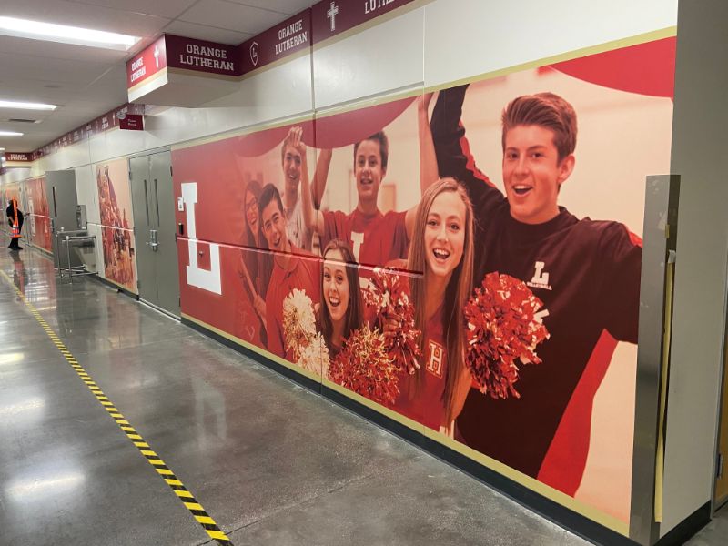 school printed wall murals in orange county ca