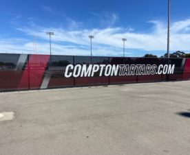 fence banners for school athletics in los angeles ca