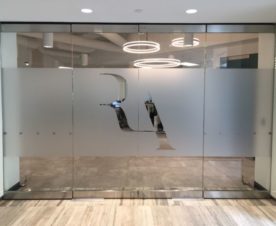 frosted glass graphics in brea ca