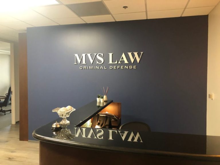 Brushed Metal 3D Lobby Logo in Los Angeles!