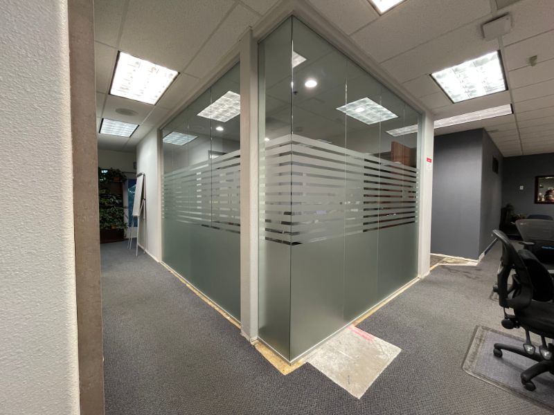 Conference room privacy film in Orange County, CA