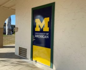 Vinyl Door Graphics for Schools in Los Angeles CA