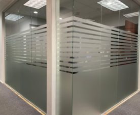 privacy frosted glass graphics in santa ana ca