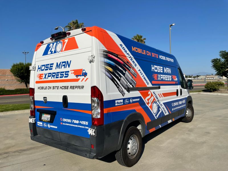 sprinter van full wraps in orange county ca