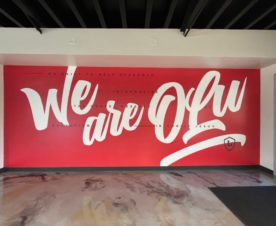Custom wall mural in Orange County CA