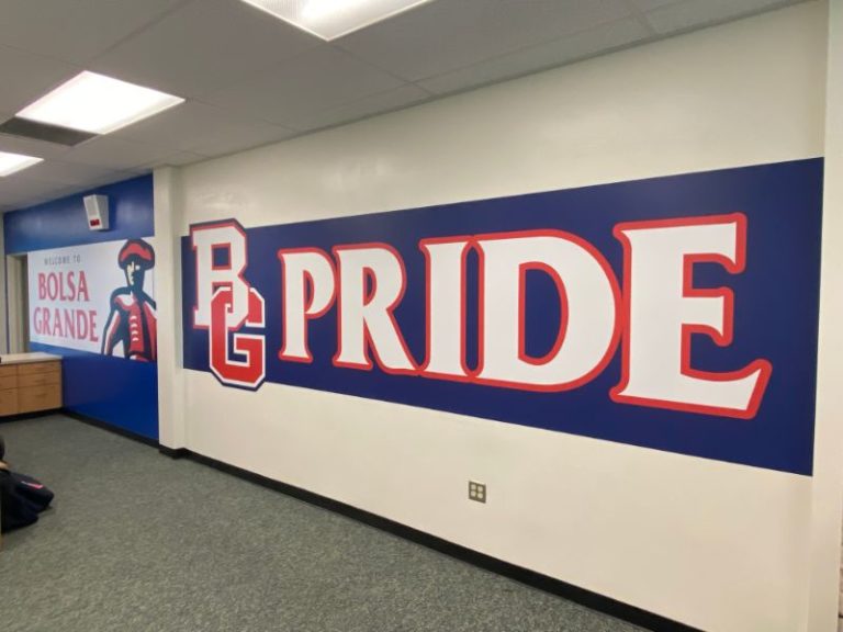 School Wall Graphics in Orange County CA