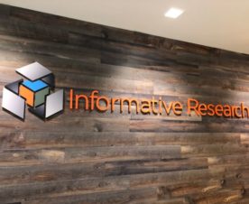 3d lobby logo signs in irvine