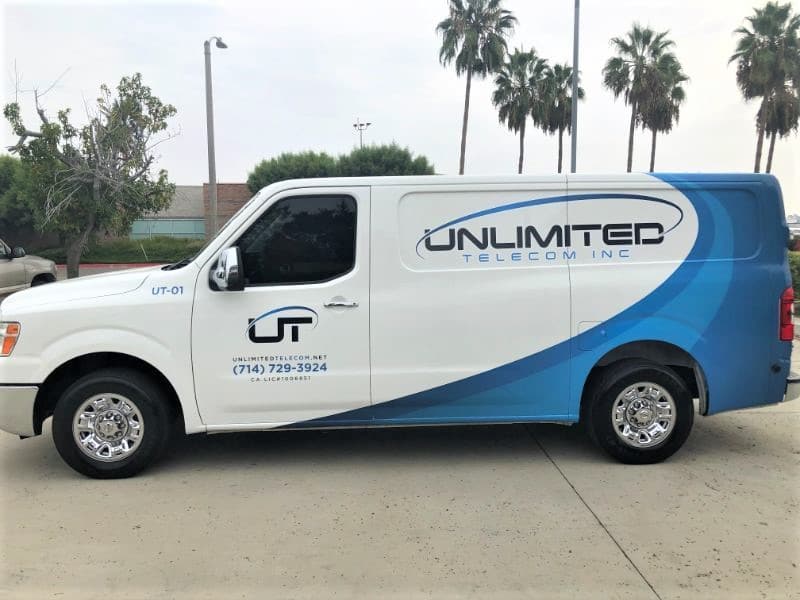 Sprinter Van partial wraps in Fullerton, ca
