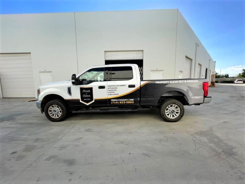 pickup truck wraps in fullerton, ca