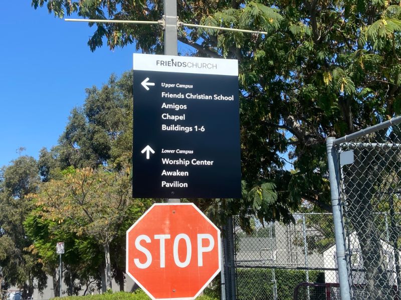 signs and graphics for churches in orange county, ca