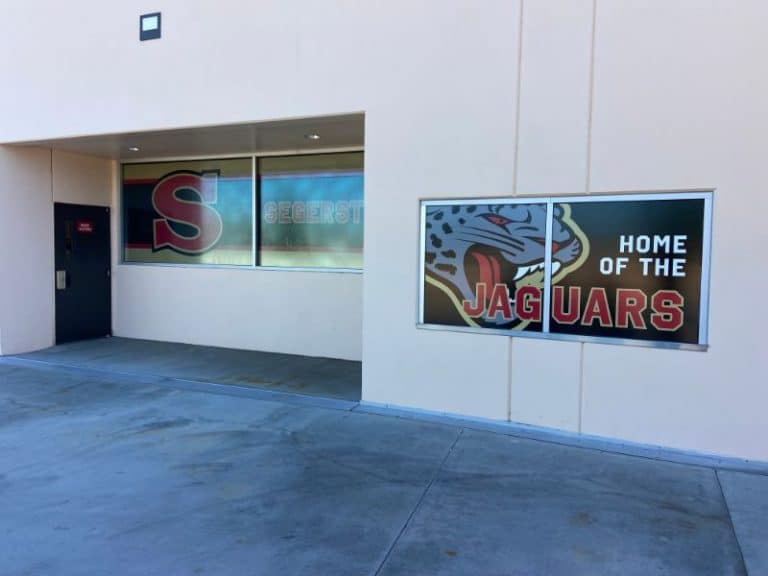 Perforated Window Graphics in Santa Ana CA