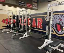 Weight room wall graphics in Orange County CA