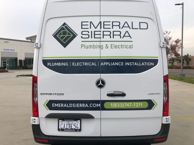 commercial van graphics in Buena Park CA