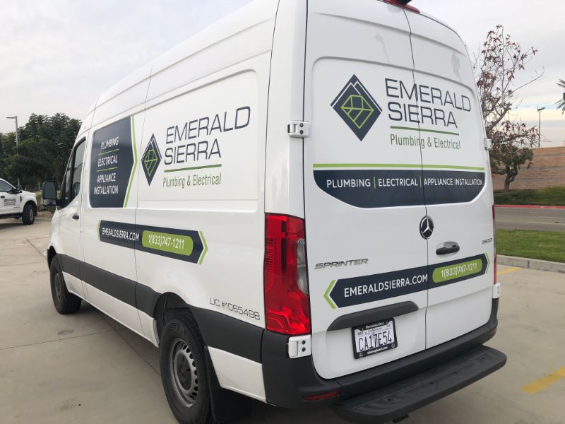 Sprinter Van Graphics in Los Angeles CA