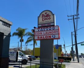 Pylon Sign Refurbishing and LED retrofits in Orange County CA