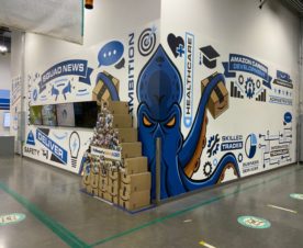 wall graphics for commercial buildings in Orange County CA