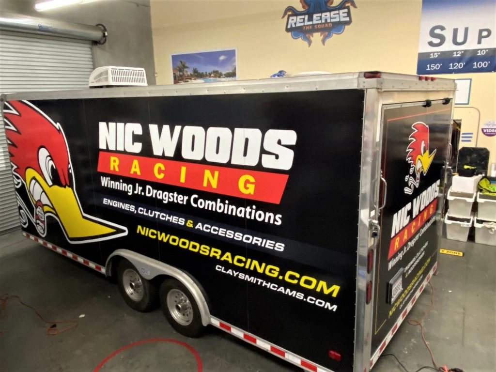Utility Trailer Wraps in Buena Park CA