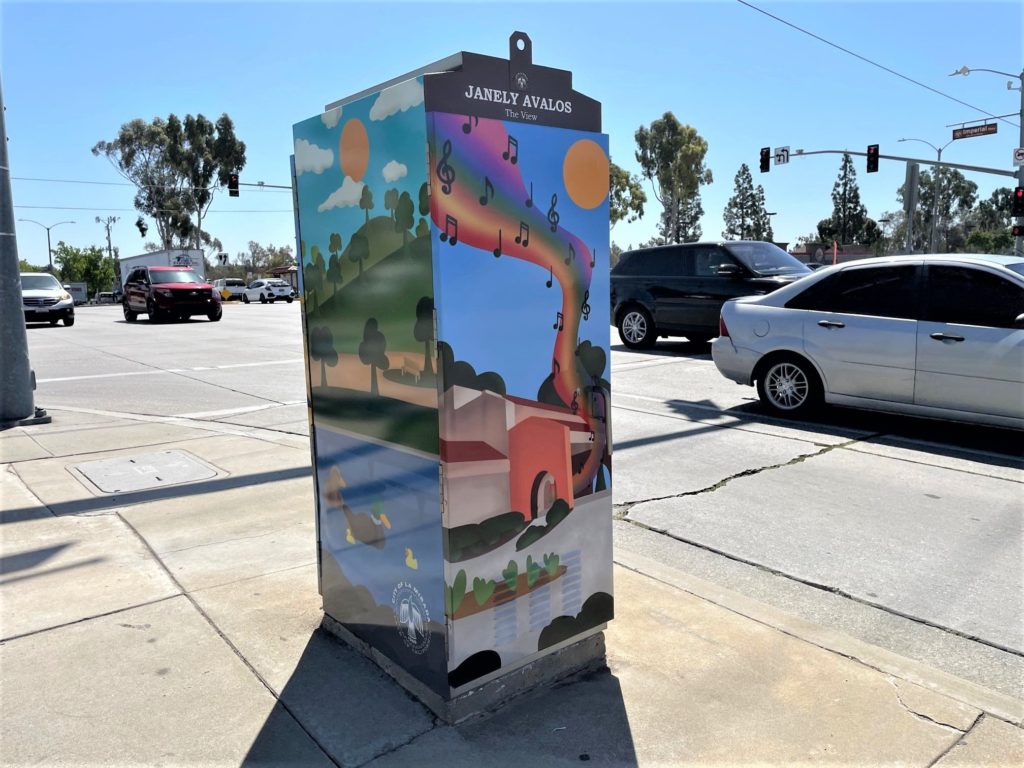 Vinyl Wraps on City Traffic Control Boxes in La Mirada CA