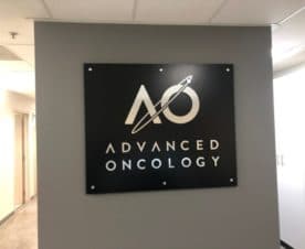Corporate custom lobby logo signs in Irvine CA