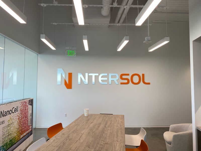Lobby Logo Signs in Orange County CA