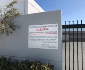 U.S. Customs Compliance Signs for Import Businesses in Long Beach, CA