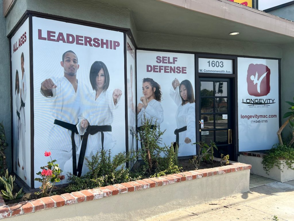 Perforated Window Graphics in Fullerton CA