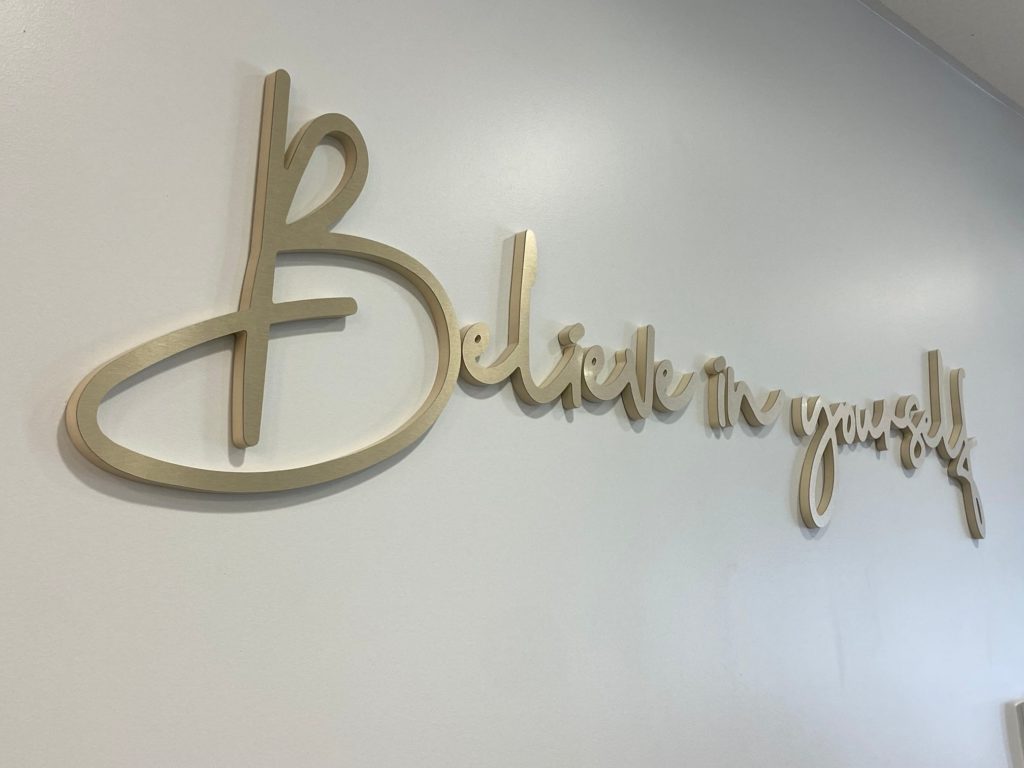 Office Lobby Logo Signs in Orange County CA