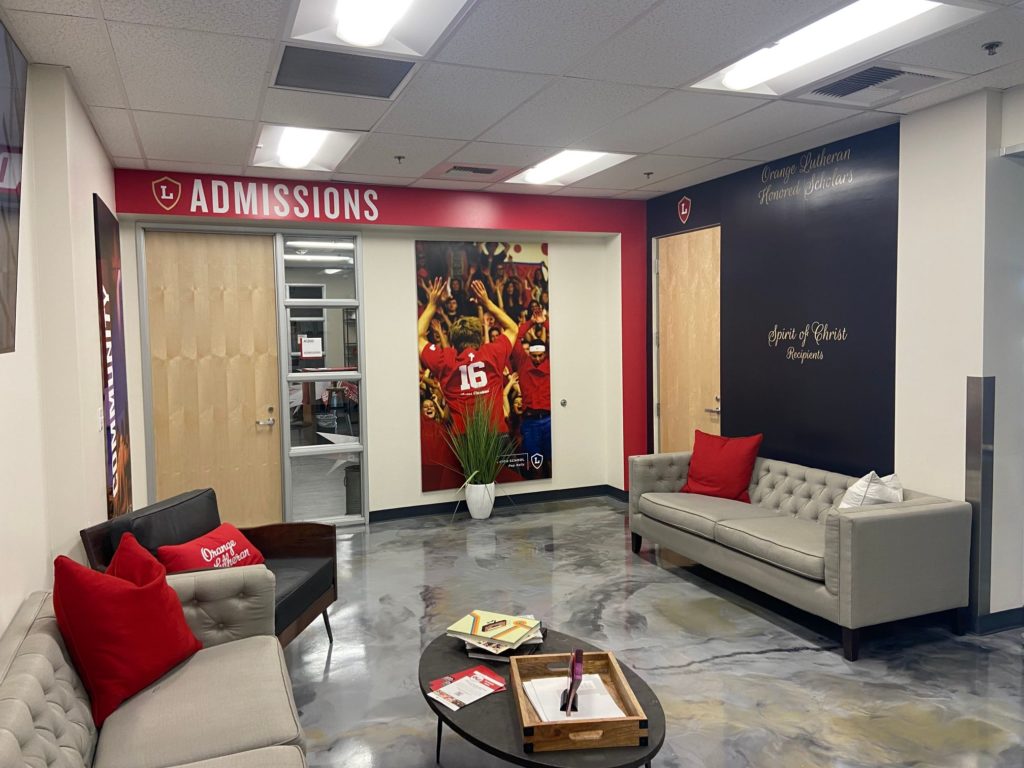 custom wall graphics for schools in orange county