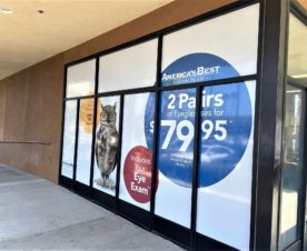 retail window graphics in orange, ca