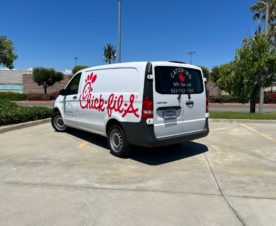 Van Decals and Lettering