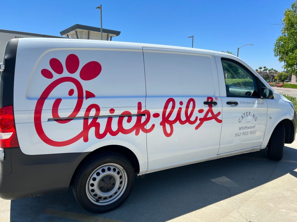 Franchise Vehicle Graphics in Orange County CA