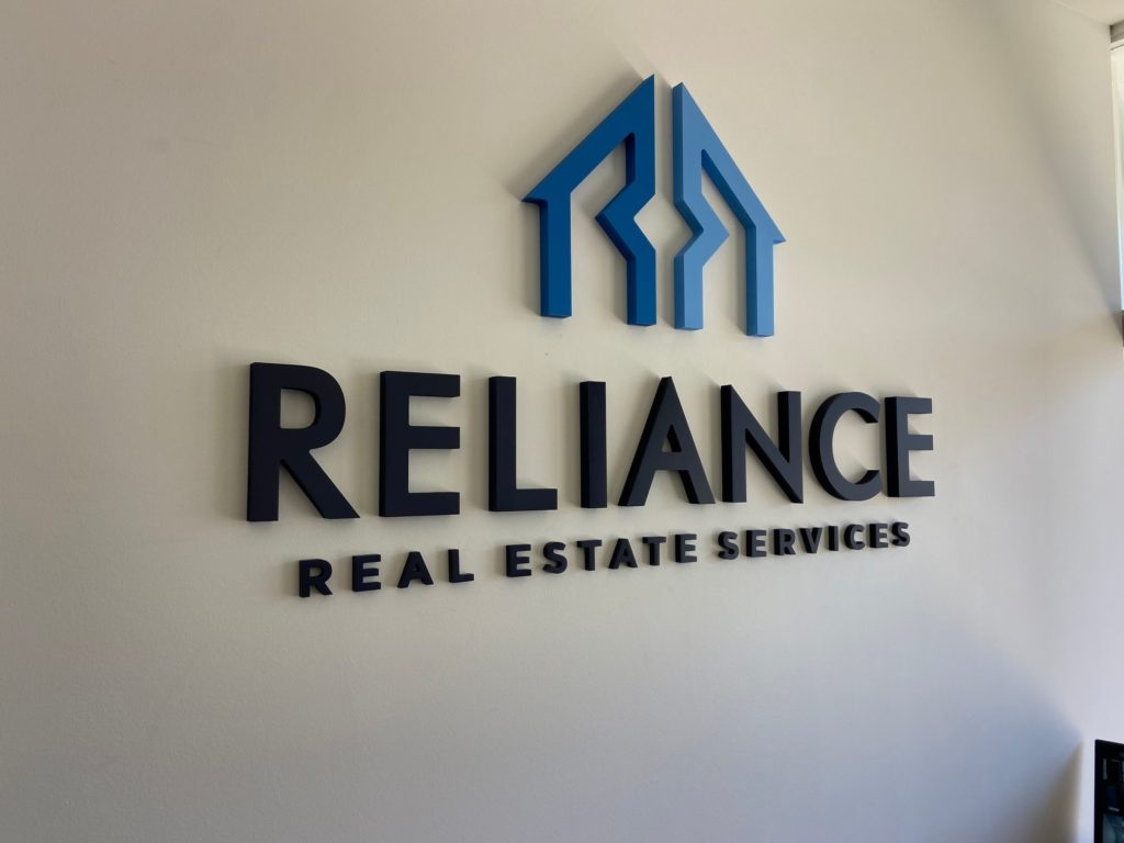 Custom Lobby Wall Logos in Fullerton CA