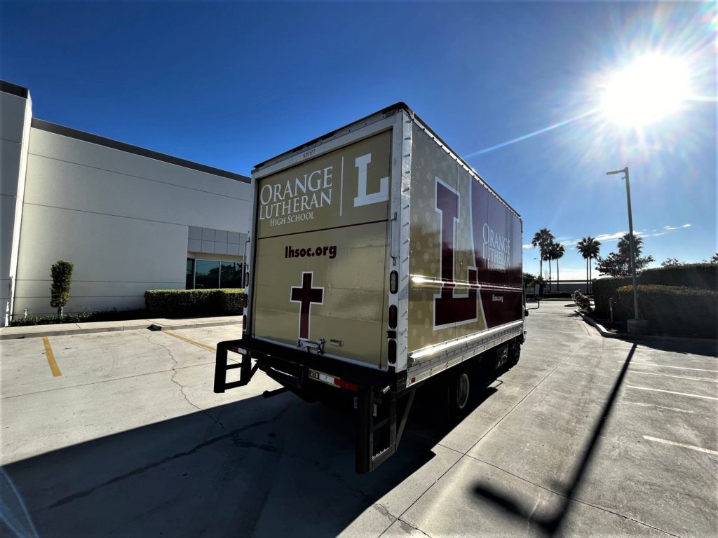 Box Truck Wraps in Orange County CA