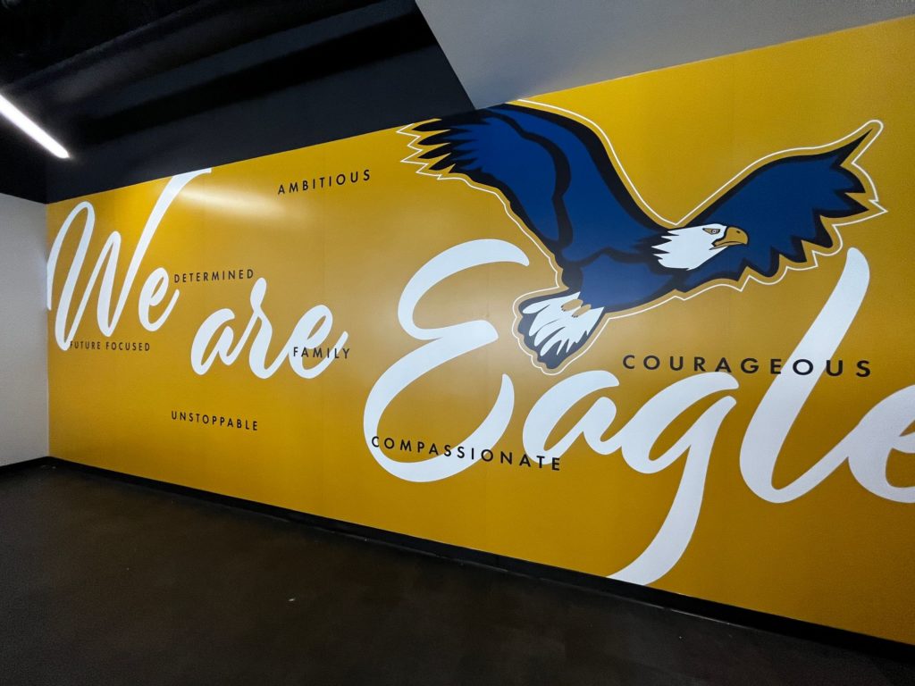 Custom Wall Graphics for Schools in Santa Ana CA