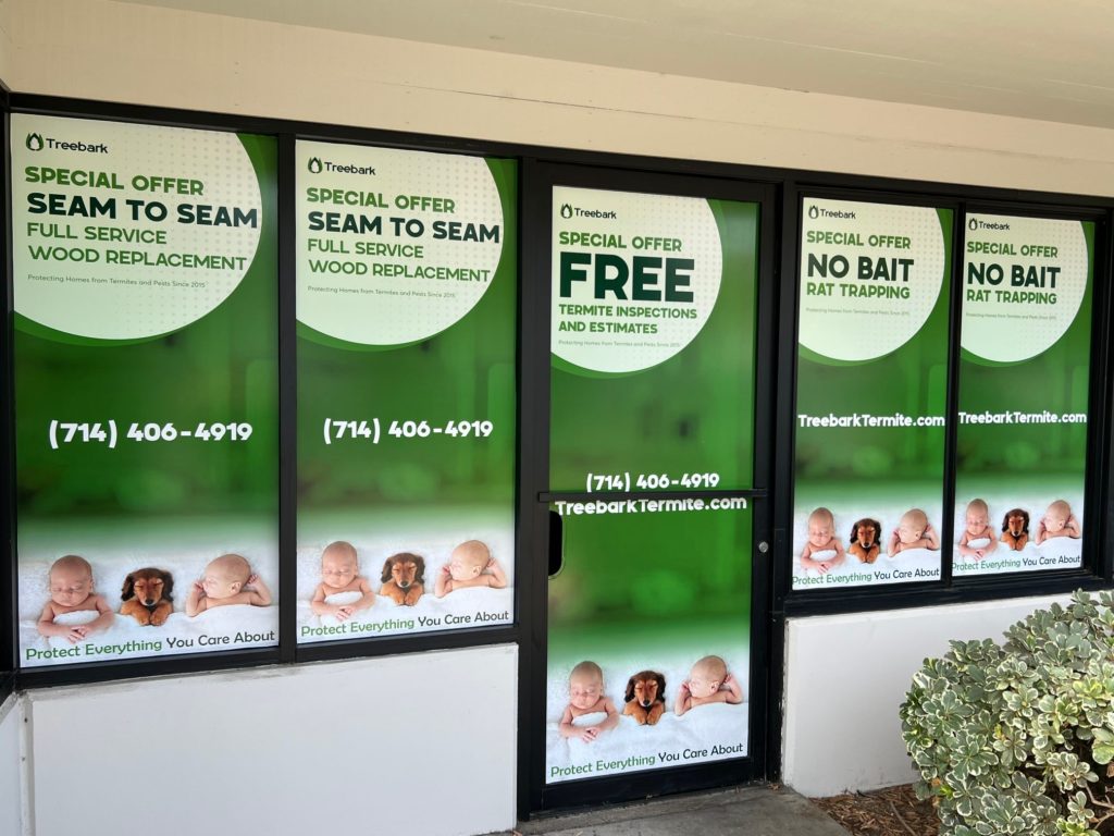 Storefront Window Graphics in Fullerton CA