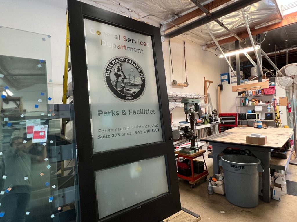 frosted glass doors in orange county, ca