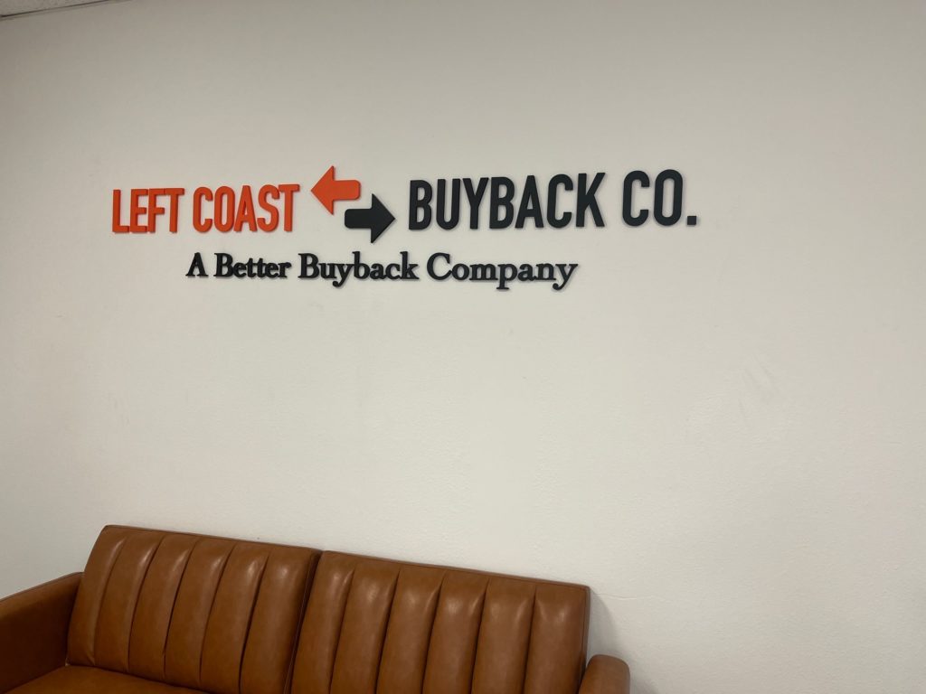 Acrylic Lobby Logo Signs in Irvine CA