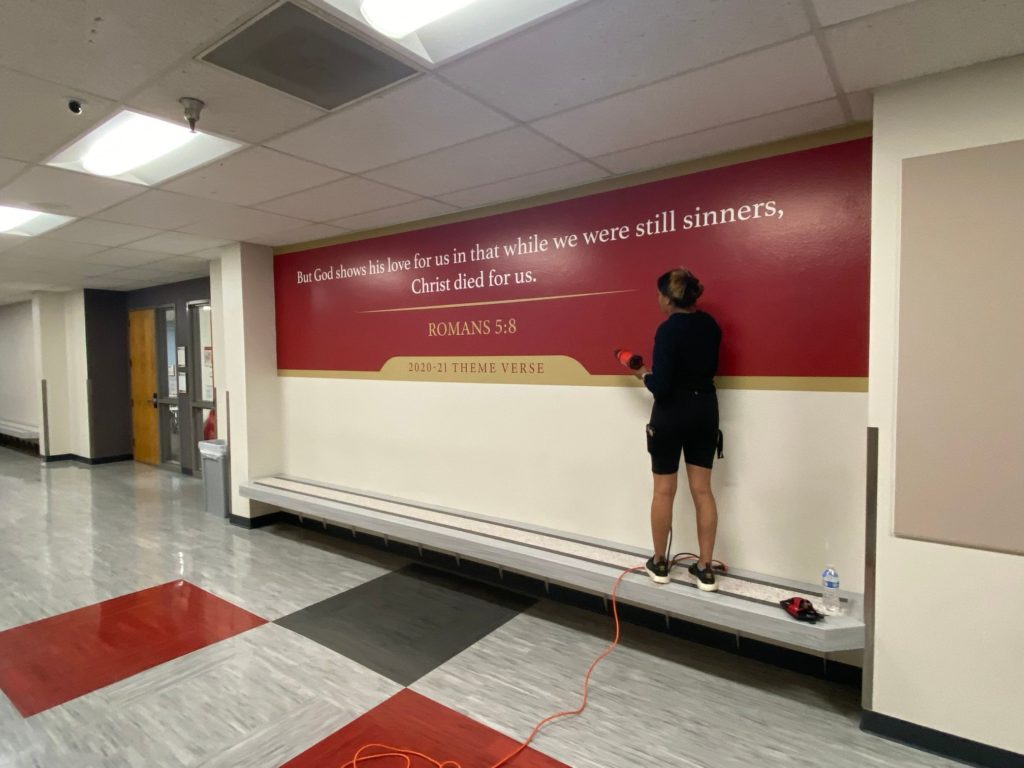 School Wall Graphics in Orange County CA