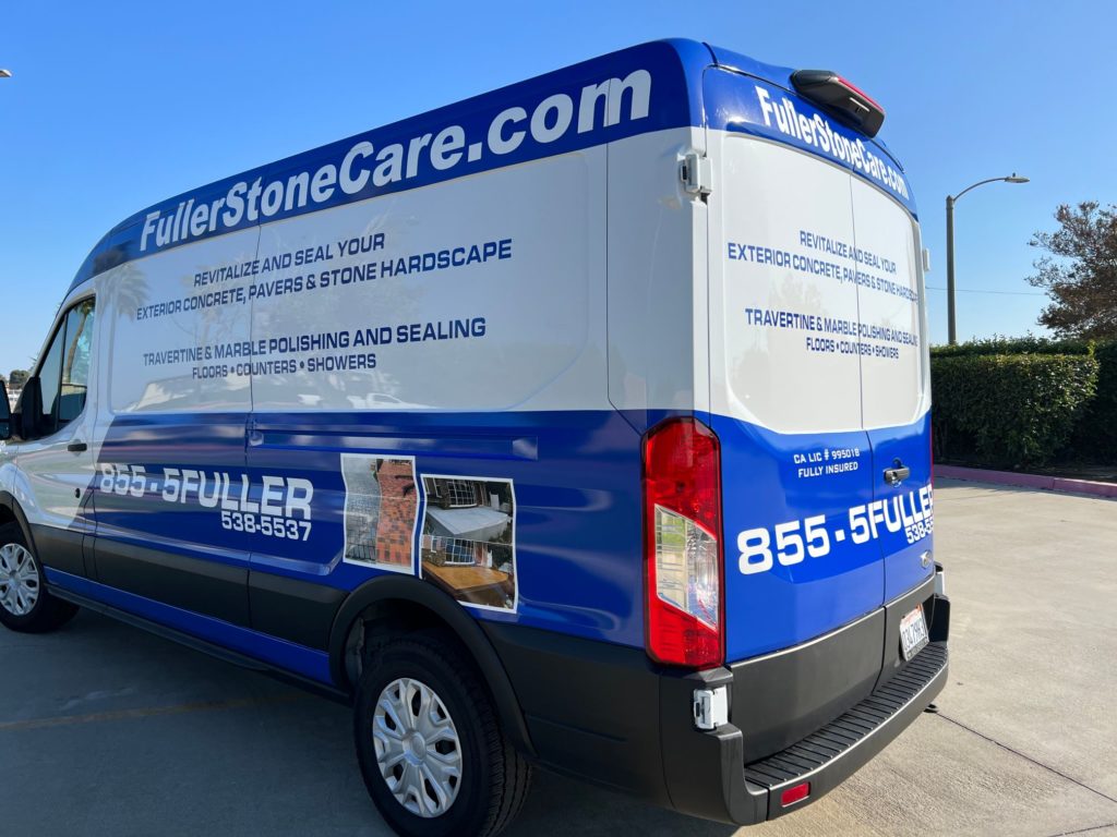 Ford Transit van graphics in buena park, ca
