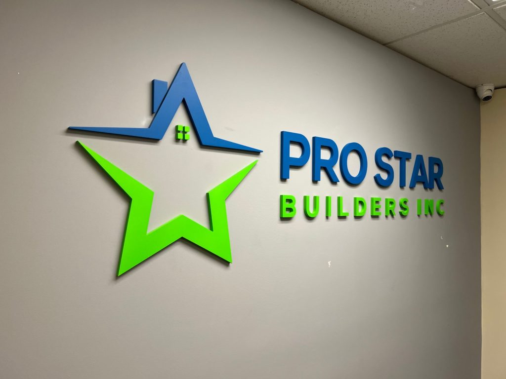 Acrylic 3D Logo Wall Signs in Los Angeles CA