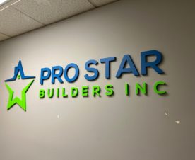 los angeles logo office wall signs