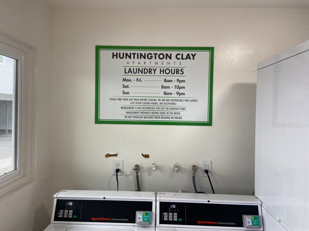 Apartment Complex Signs In Orange County CA
