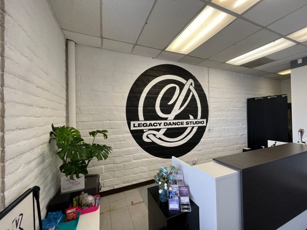 wall graphics installed on brick in fullerton, ca
